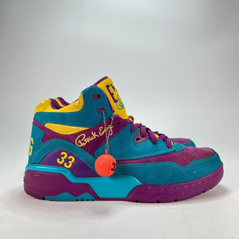 Ewing Athletics Guard Sparkle Purple Basketball Shoes 1VB90055-566 Men's Size 13